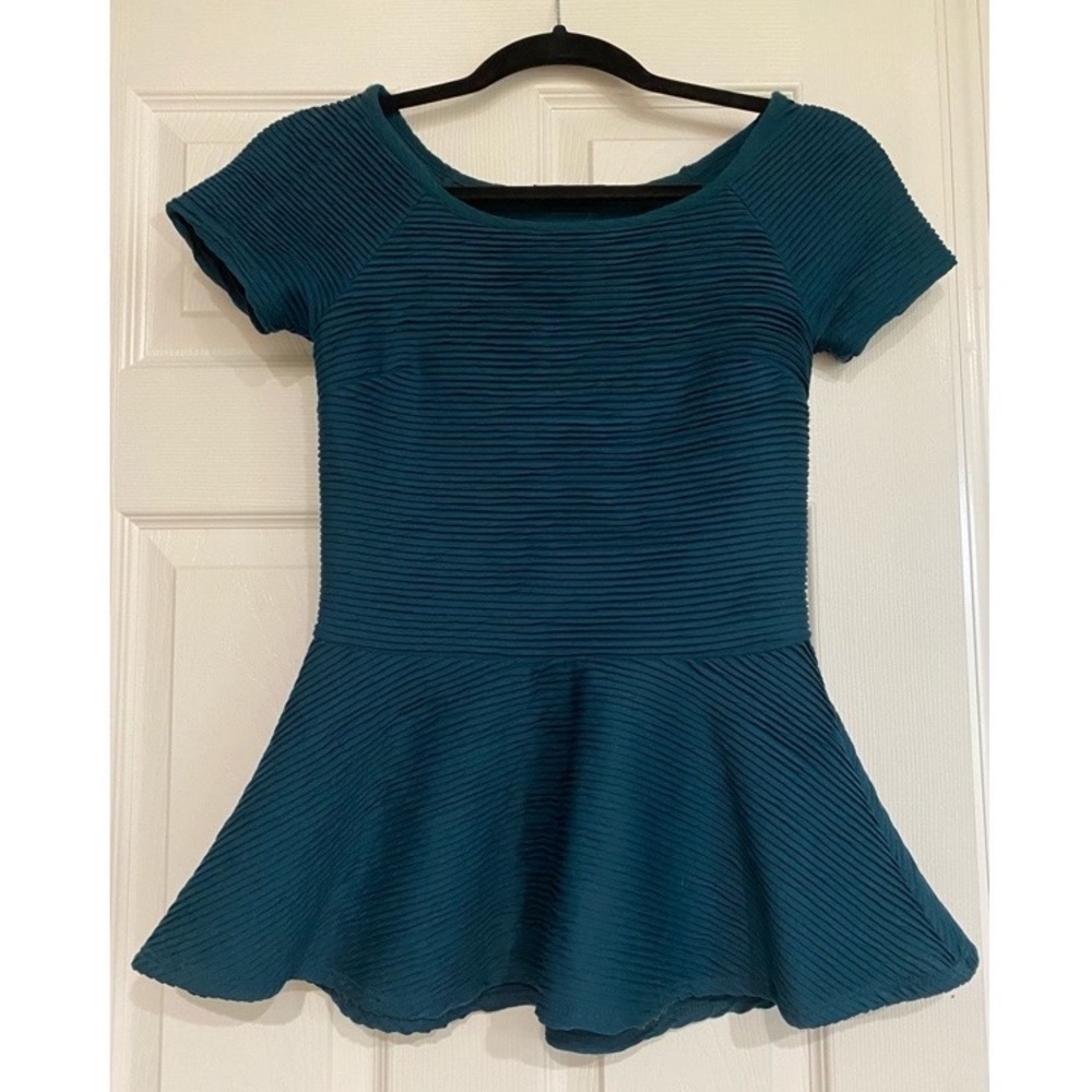 Zara Peplum top